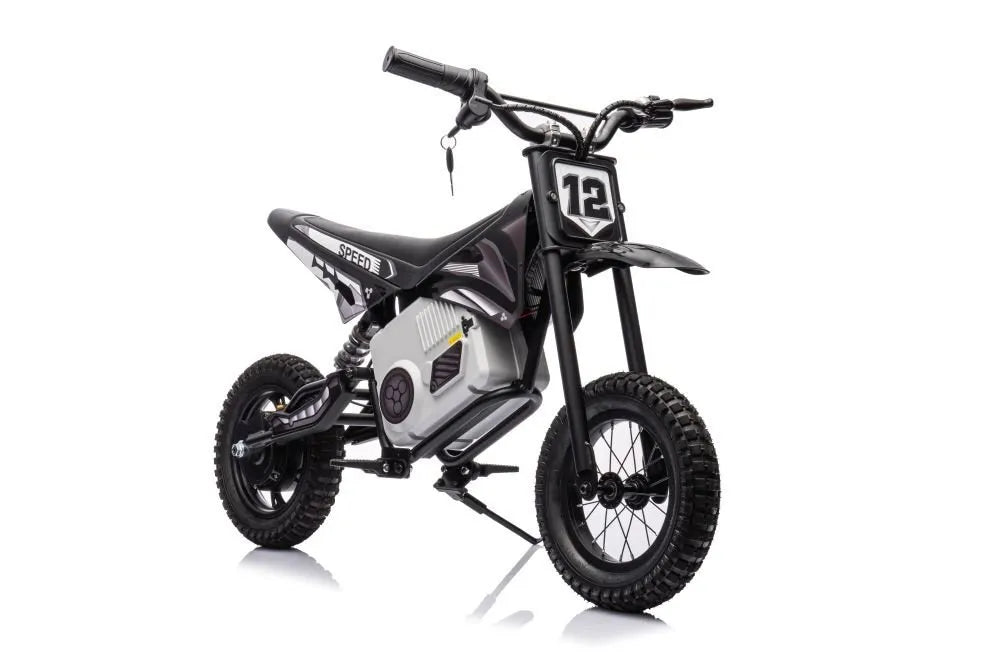 A9901 elektrinis krosinis motociklas – juodas, 350W